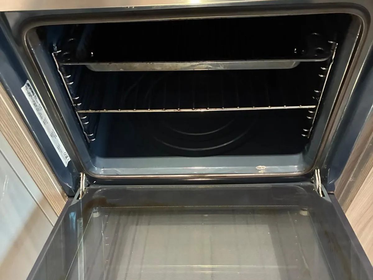 Oven racks & trays after