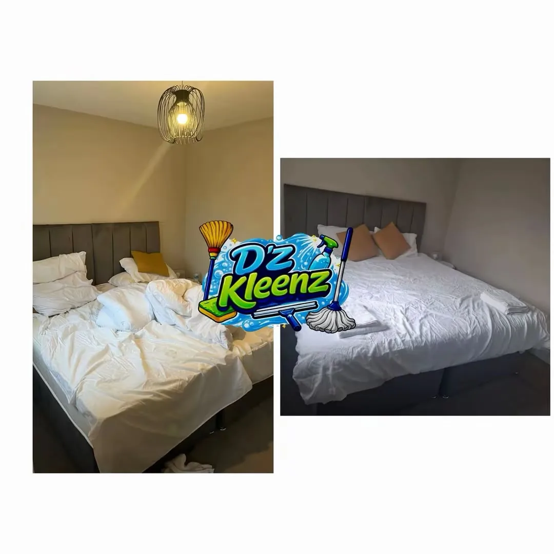 D&rsquo;Z Kleenz before and after &mdash; Bedroom  reset