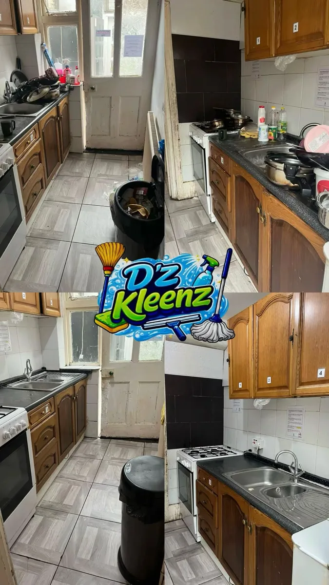 D&rsquo;Z Kleenz before and after &mdash; Kitchen  full clean