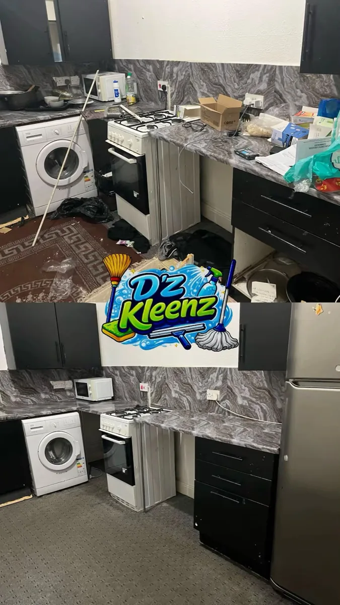 D&rsquo;Z Kleenz before and after &mdash; Kitchen  deep clean