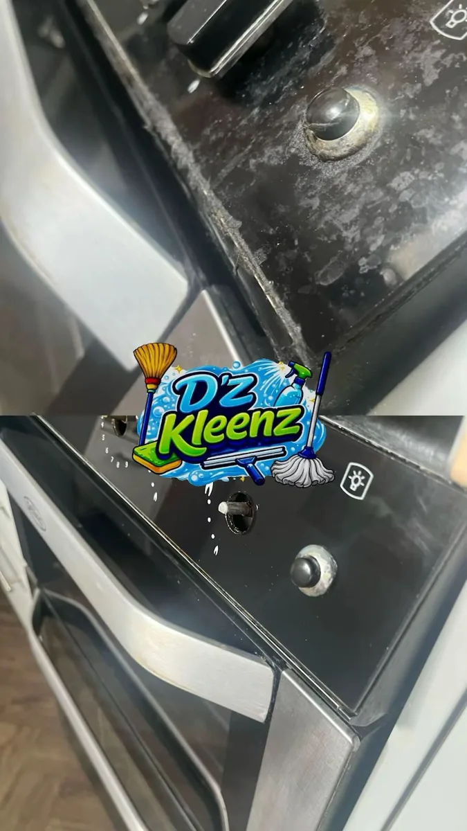 D&rsquo;Z Kleenz before and after &mdash; Oven  degreased