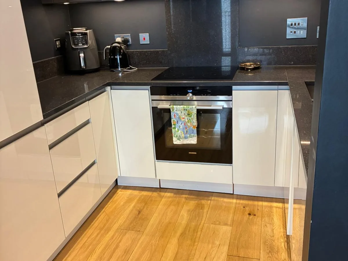 Clean kitchen after a regular domestic clean